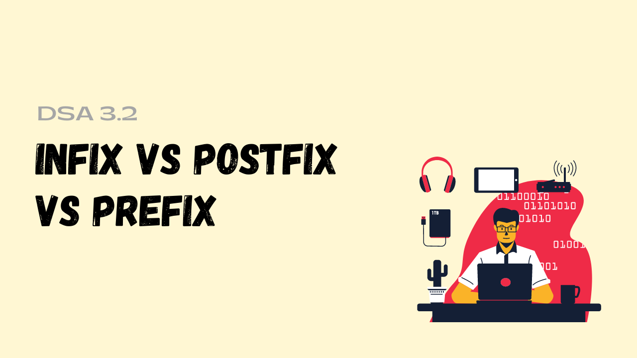 INFIX, POSTFIX, PREFIX EXPRESSIONS