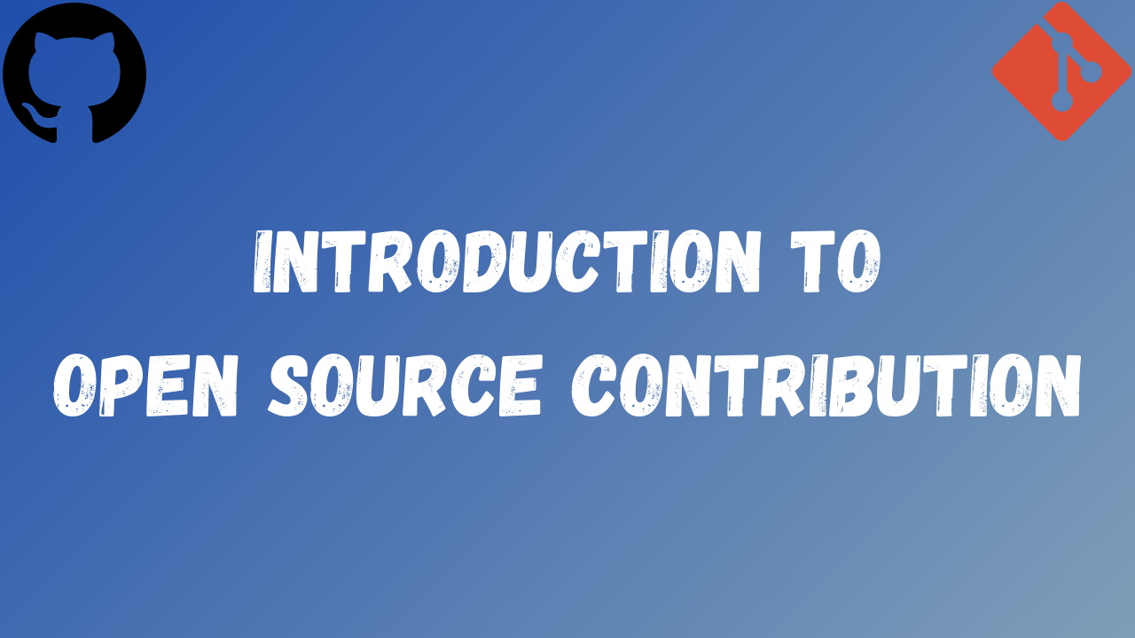 OPEN SOURCE CONTRIBUTION