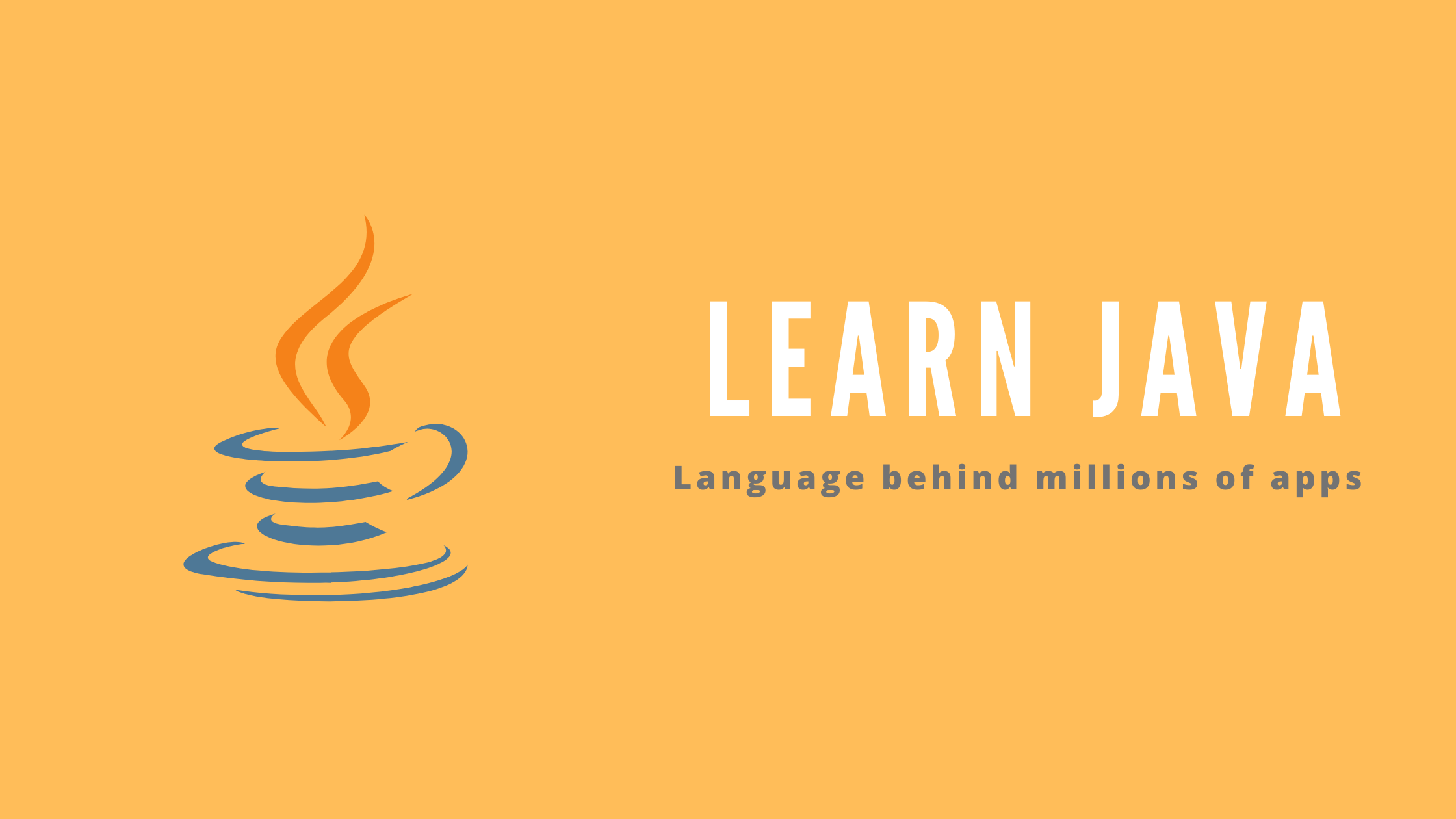 LEARN JAVA