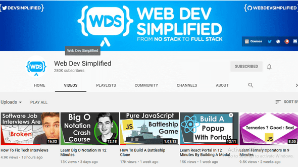 WebDevSimplified